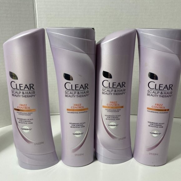Clear Scalp & Hair Therapy Frizz Control 2) Shampoo 2) Conditioner DISCONTINUED